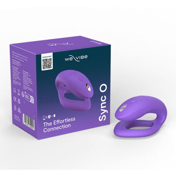 We-Vibe Sync O purple couples ring.