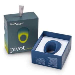We-Vibe Pivot blue ring in box.