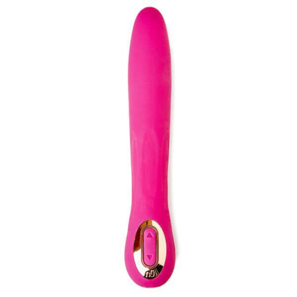 Pink and gold electric massager.