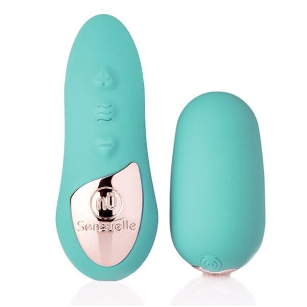 Teal and rose gold intimate toys.