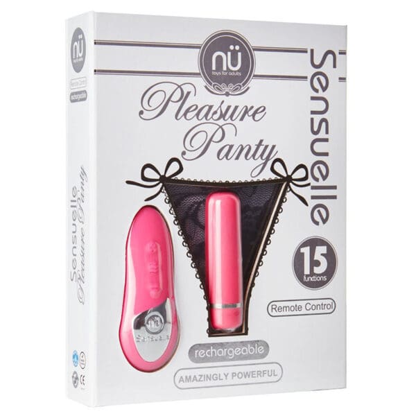 Pink rechargeable remote control vibrator.