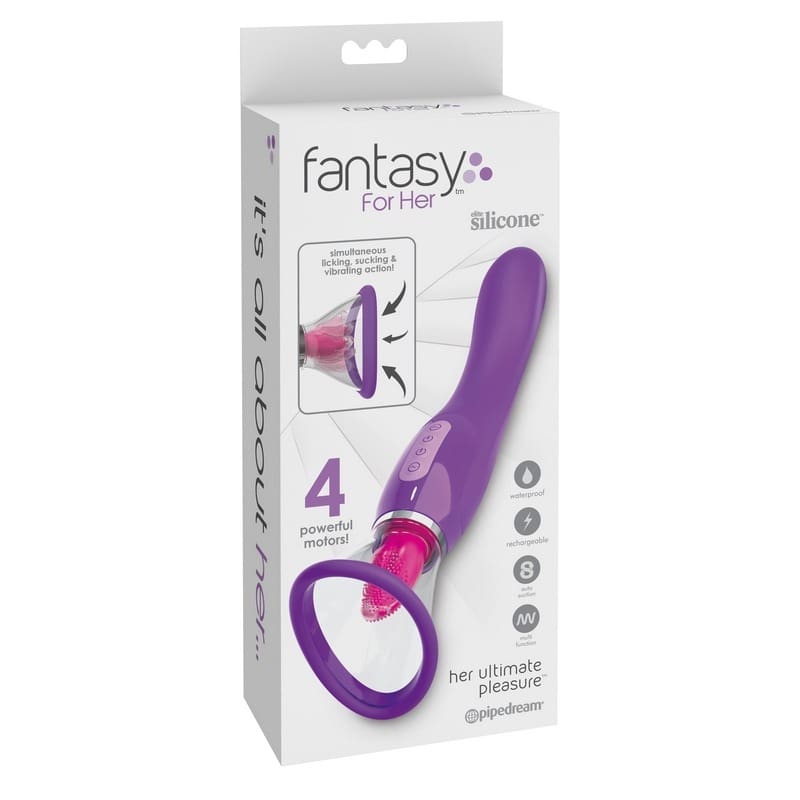 A package of the fantasy plus vibrator.