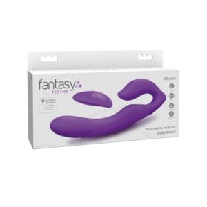 A purple package of the fantasy 4 vibrator.