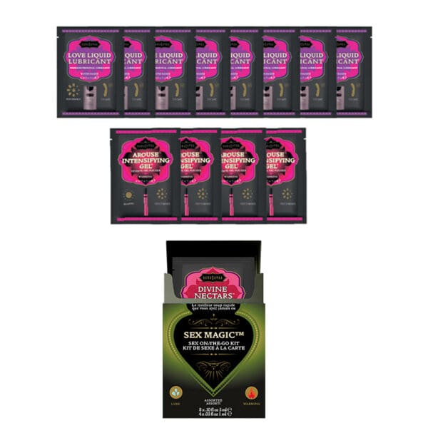 A package of 1 0 women 's breast cancer awareness products.