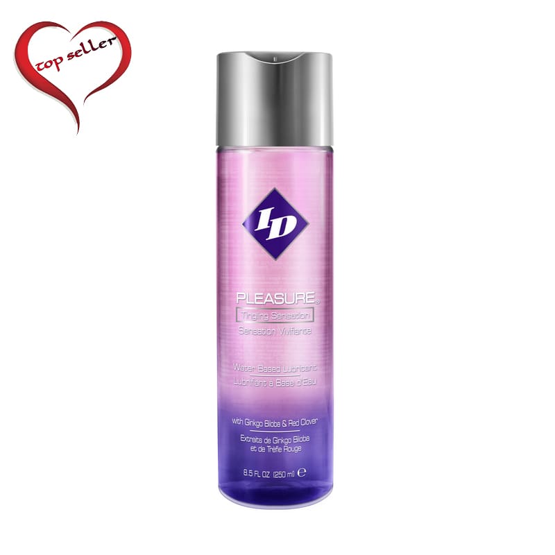 A bottle of pink and purple lotion with a heart