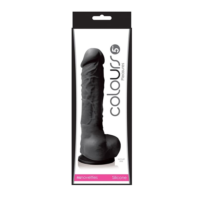 A black dildo in the package