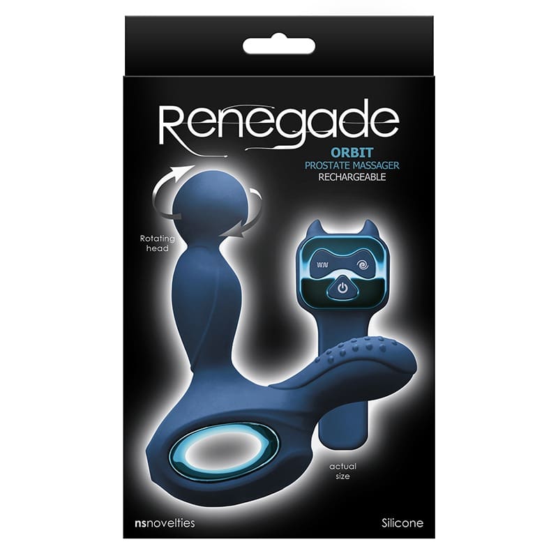 A package of renegade anal toys with a cat design.