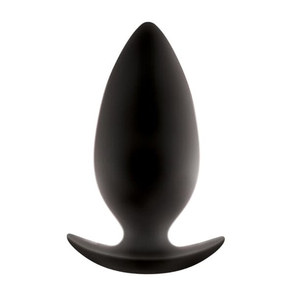 A black butt plug is shown in this picture.