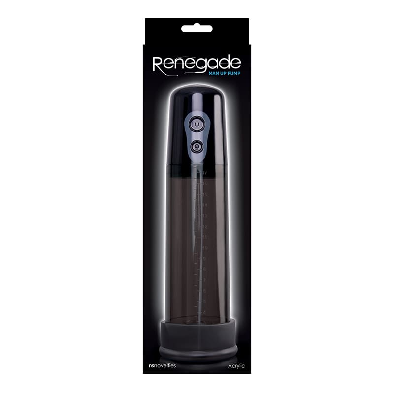 A package of the renegade vibrator in black.