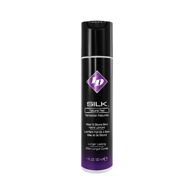 A bottle of hair color with purple and black label.