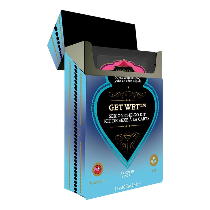 A box of the new get wet kit