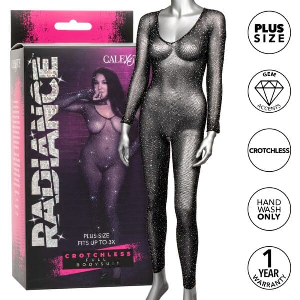 A package of the packaging for a female in a bodysuit.